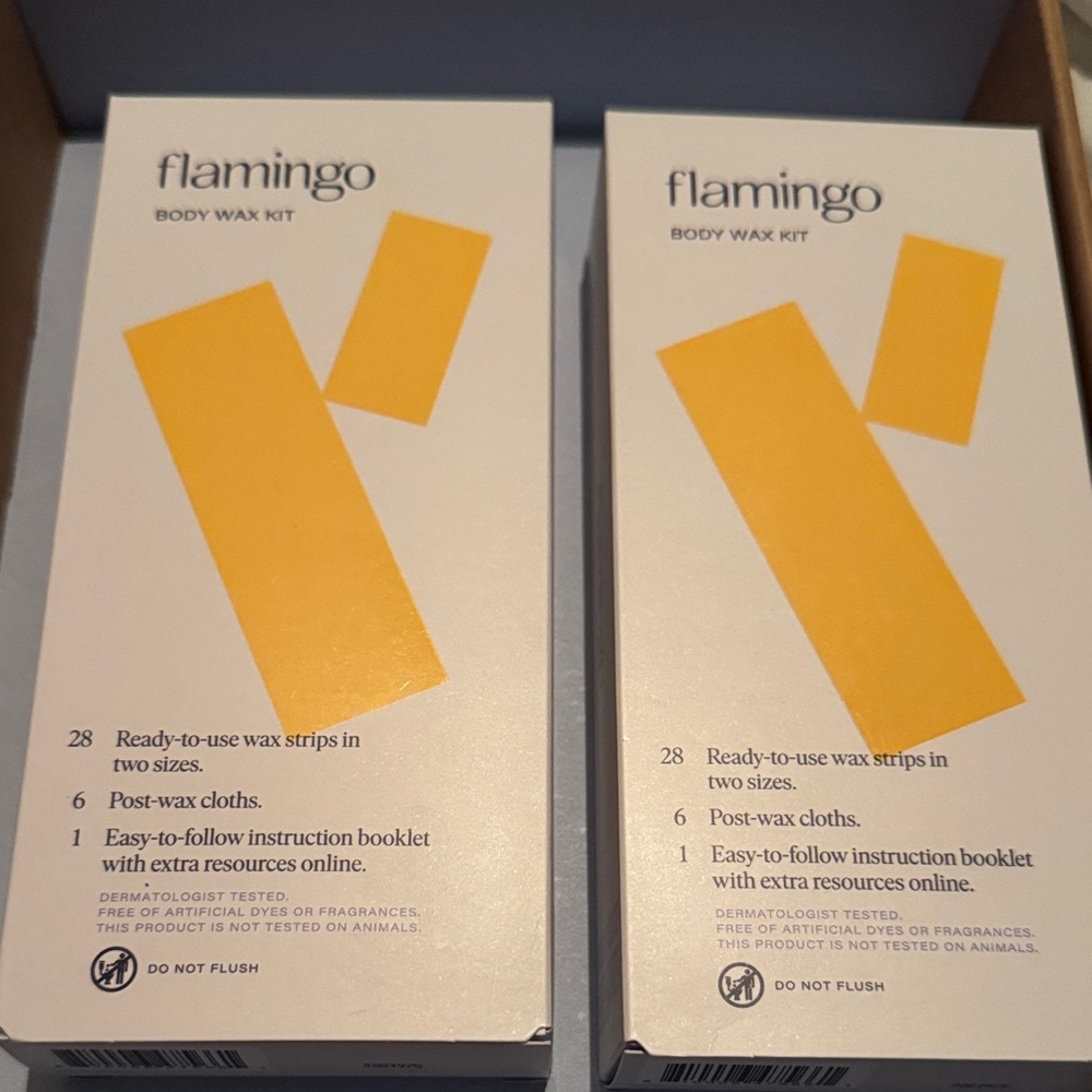 Flamingo Body Wax Kit - Yellow